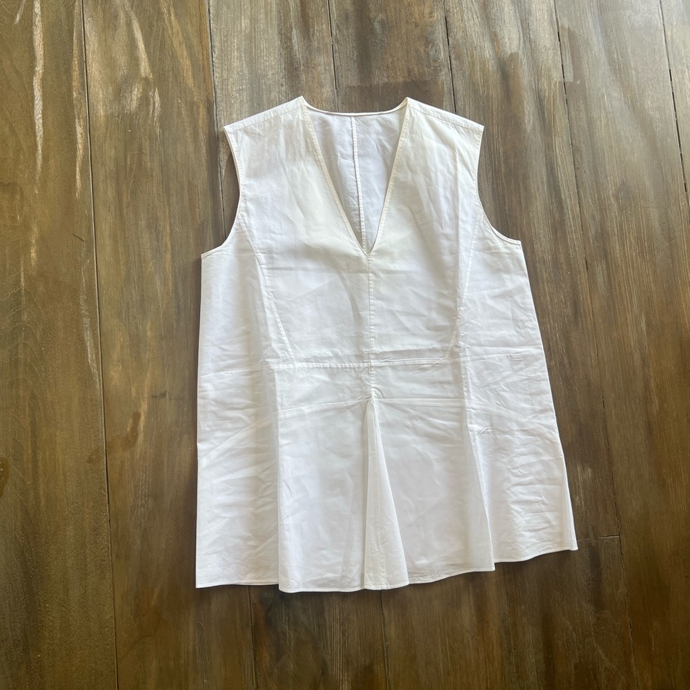 White tank top